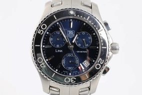 Tag Heuer Link CJ1112 Stainless Steel Chronograph 41mm Men's Watch