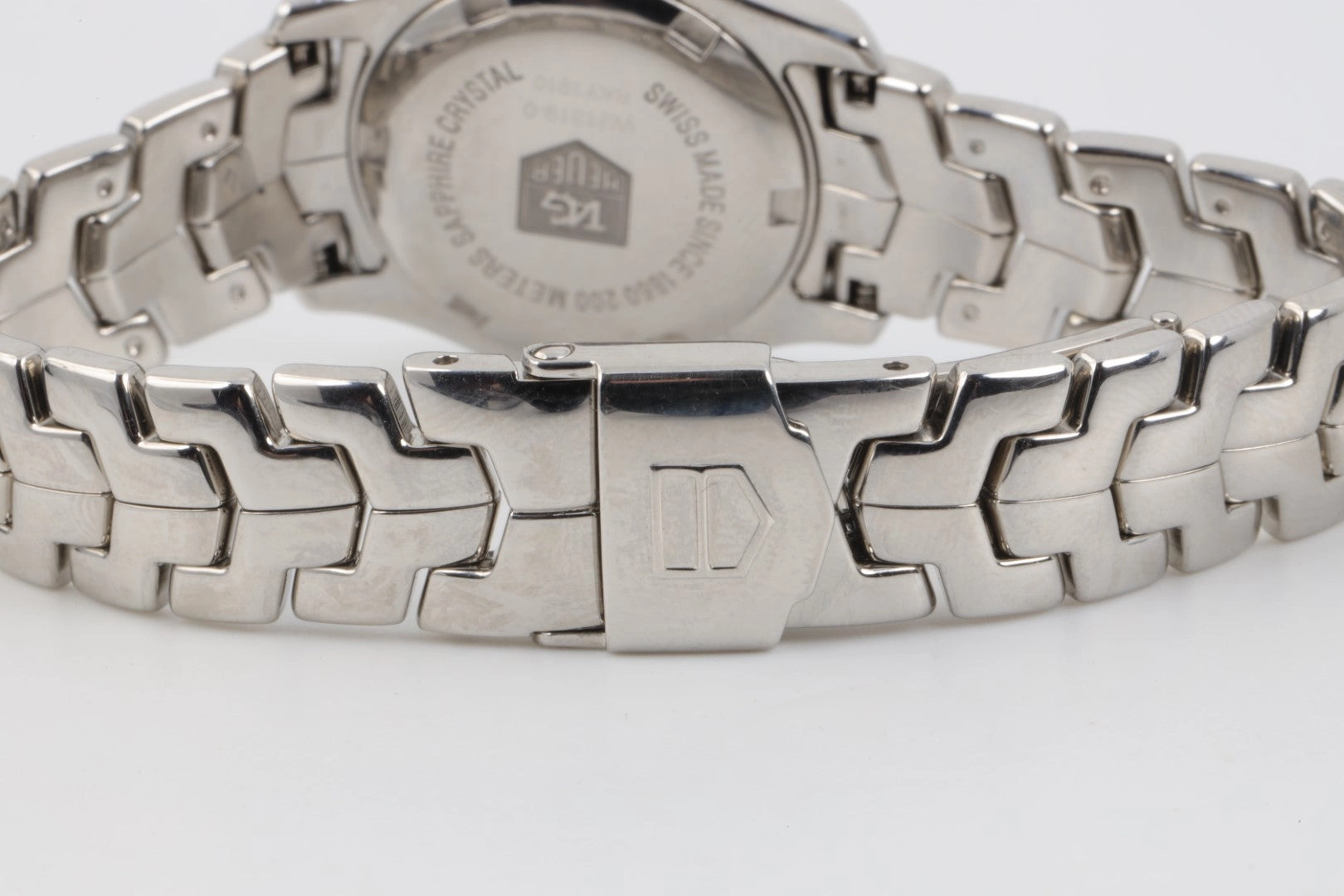 Tag Heuer Link WJ1219 27mm Ladies Watch MOP Dial Diamond Markers