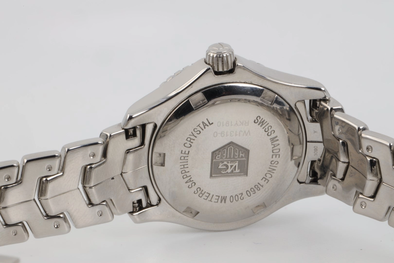 Tag Heuer Link WJ1219 27mm Ladies Watch MOP Dial Diamond Markers