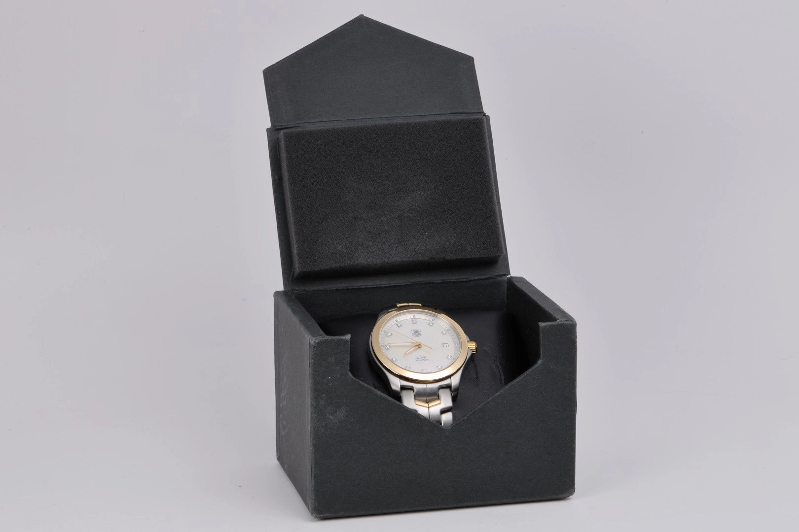 Tag Heuer Link WJF1153 Stainless Steel & 18k Yellow Gold 39mm Watch