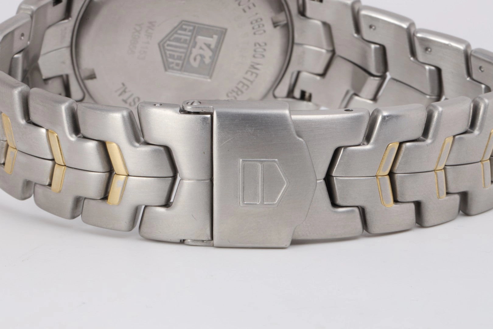 Tag Heuer Link WJF1153 Stainless Steel & 18k Yellow Gold 39mm Watch