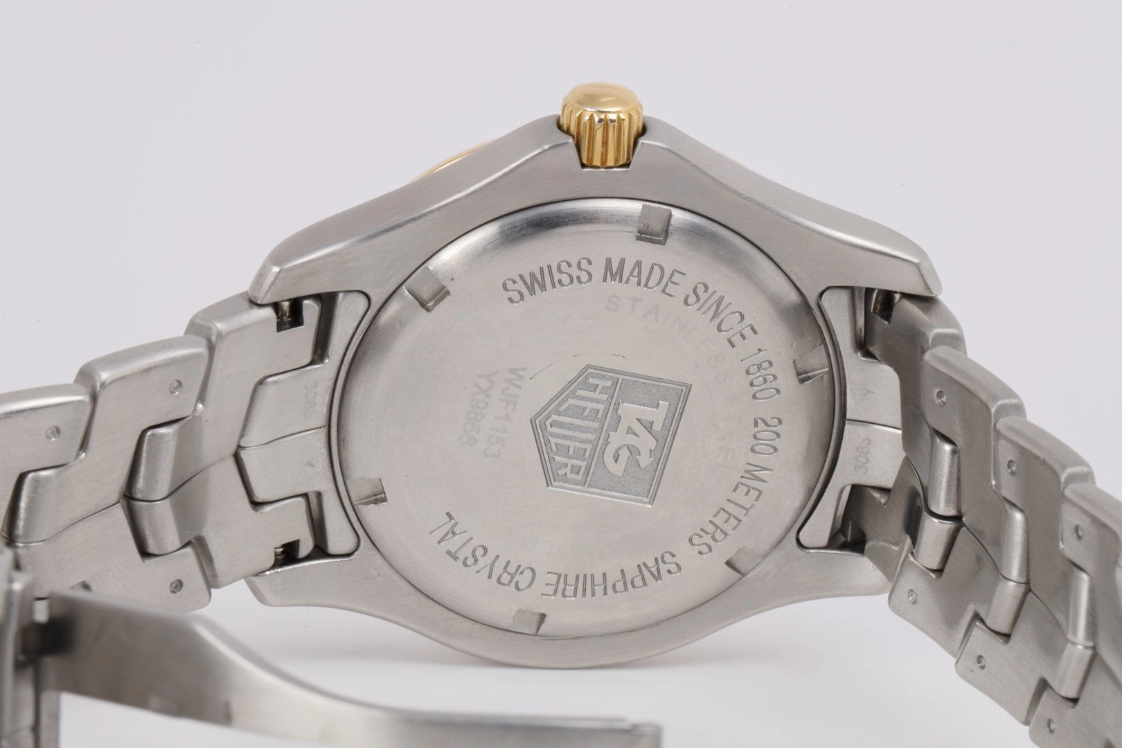 Tag Heuer Link WJF1153 Stainless Steel & 18k Yellow Gold 39mm Watch