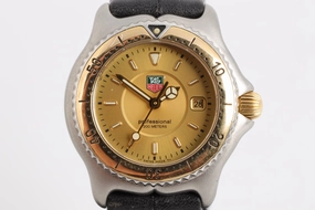 Tag Heuer Professional WI1351 Stainless Steel & 18k 29mm Ladies Watch