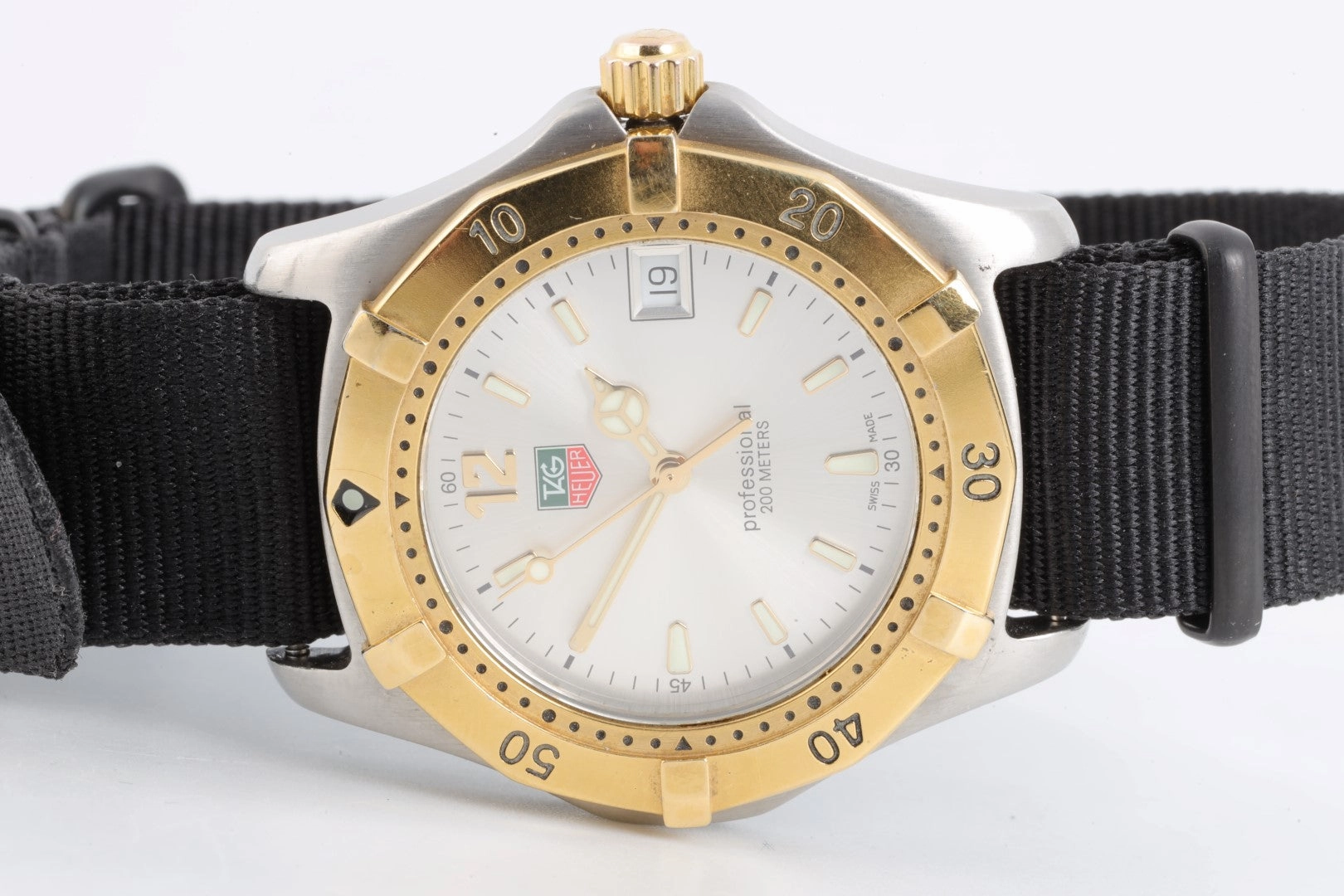 Tag Heuer Professional WK1120-1 Stainless Steel 39mm Men's Watch