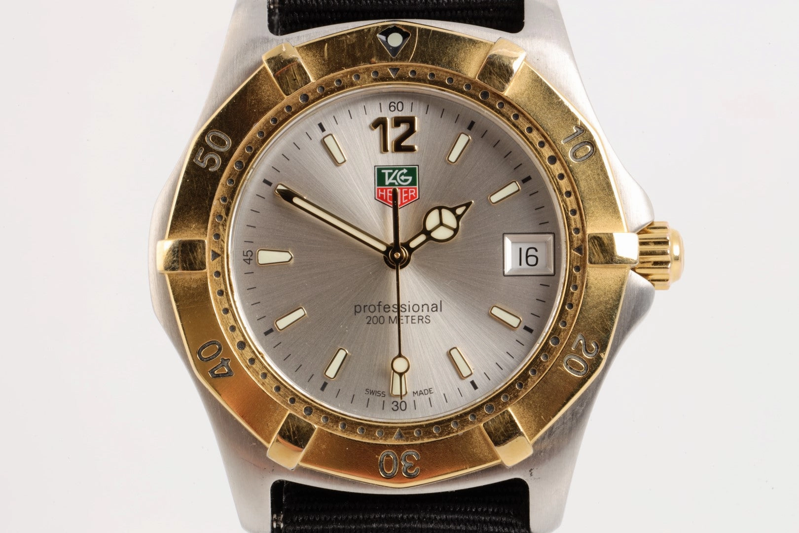 Tag Heuer Professional WK1120-1 Stainless Steel 39mm Men's Watch