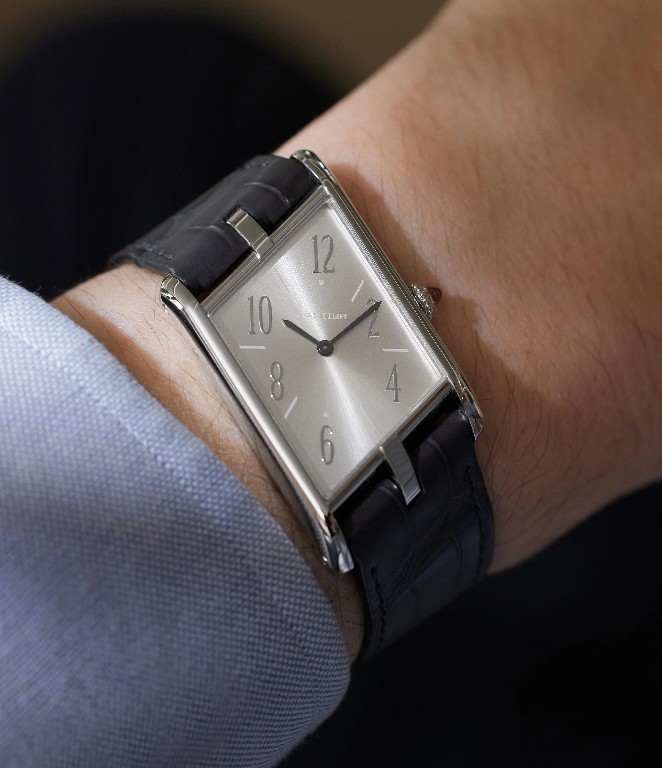 Tank Asymetrique | Cartier Priv Limited Edition | Platinum