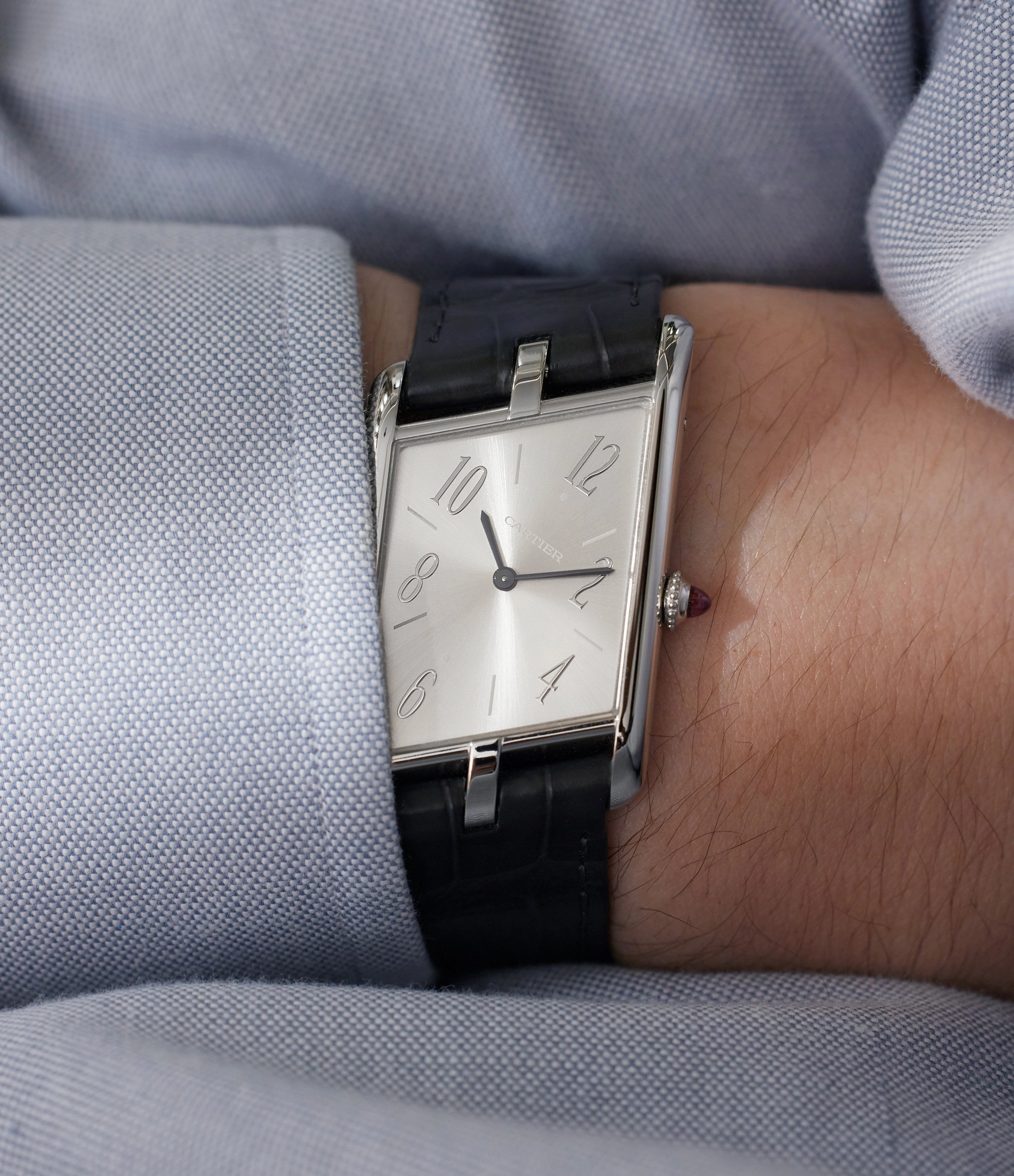 Tank Asymetrique | Cartier Priv Limited Edition | Platinum