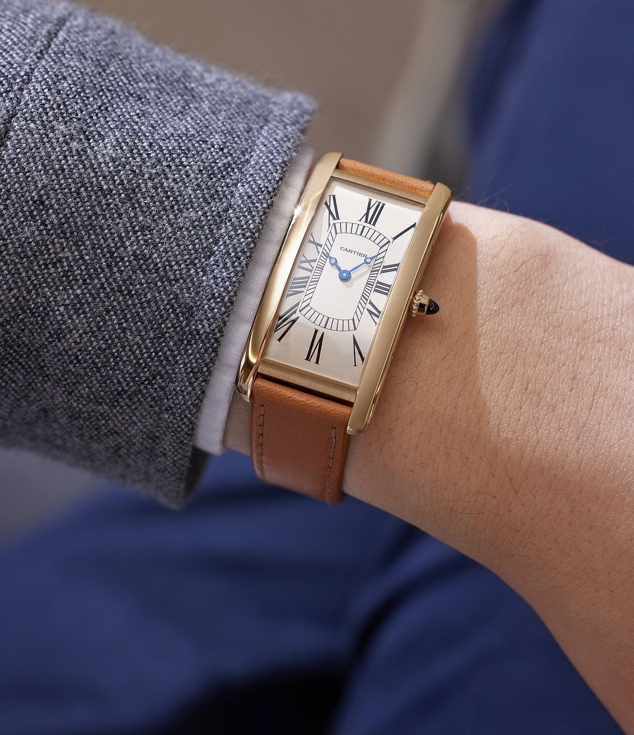 Tank Cintre 100th Anniversary  | Yellow Gold
