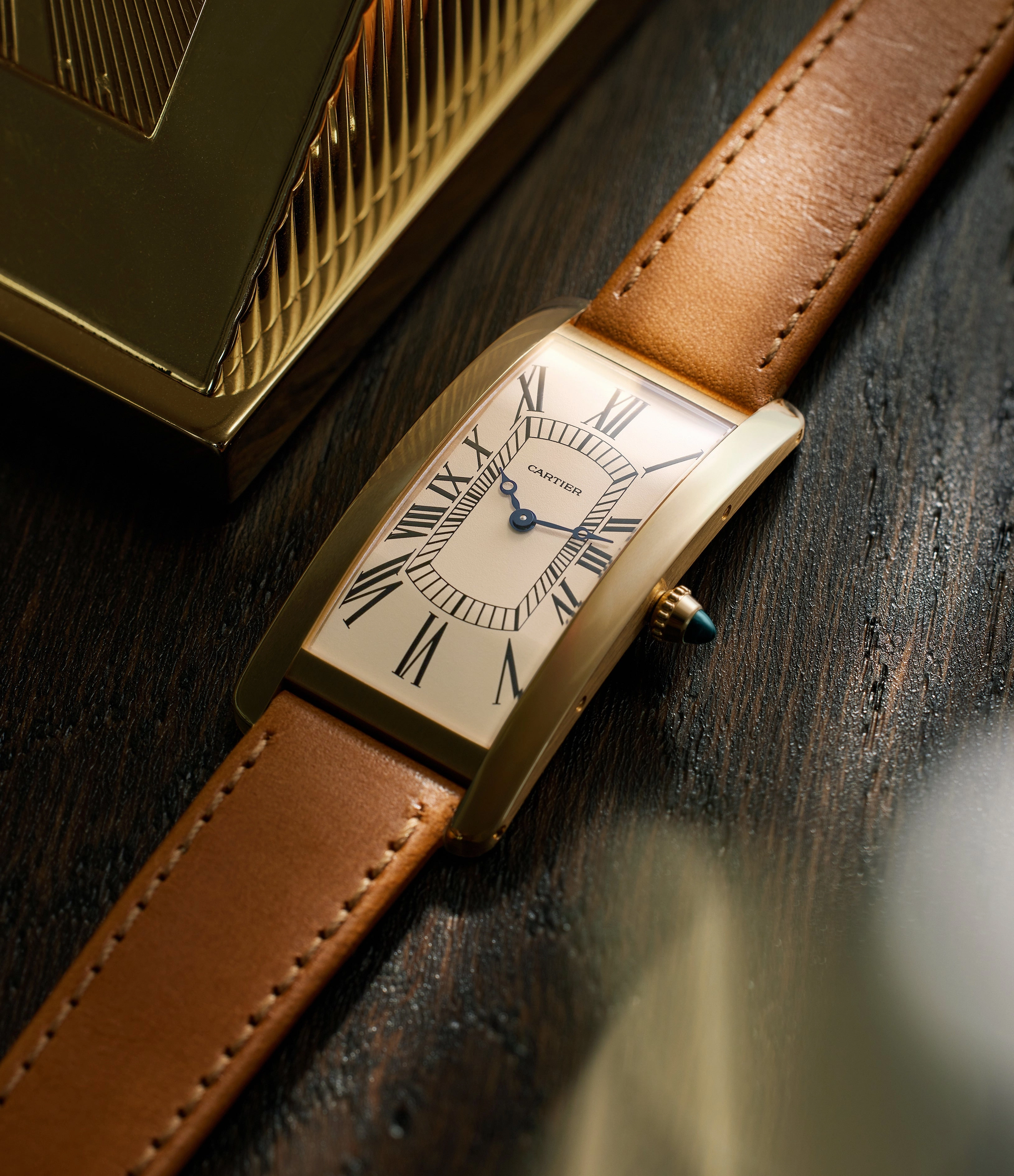 Tank Cintre | 2718 | 100th Anniversary | Yellow Gold