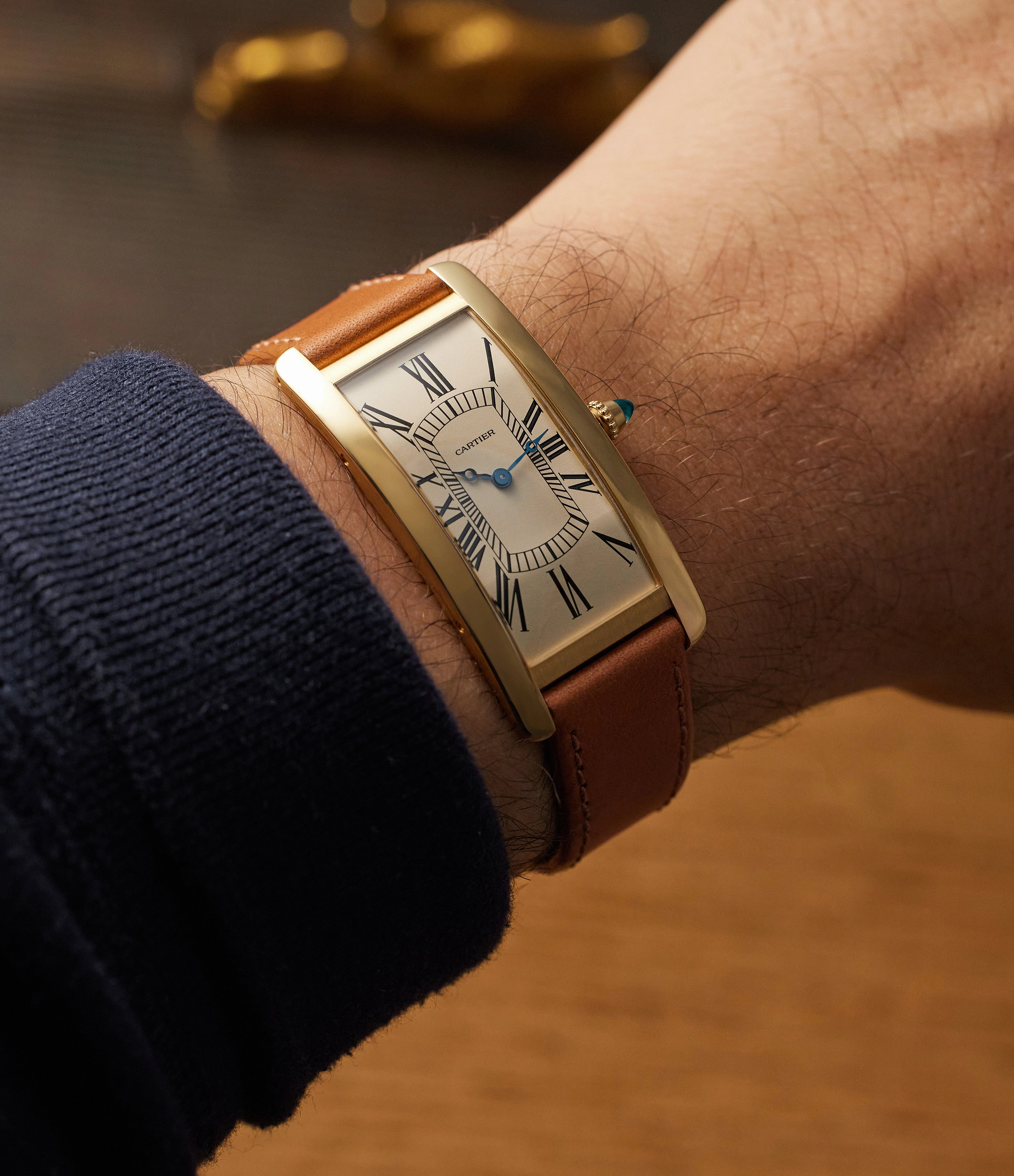 Tank Cintre | 2718 | 100th Anniversary | Yellow Gold