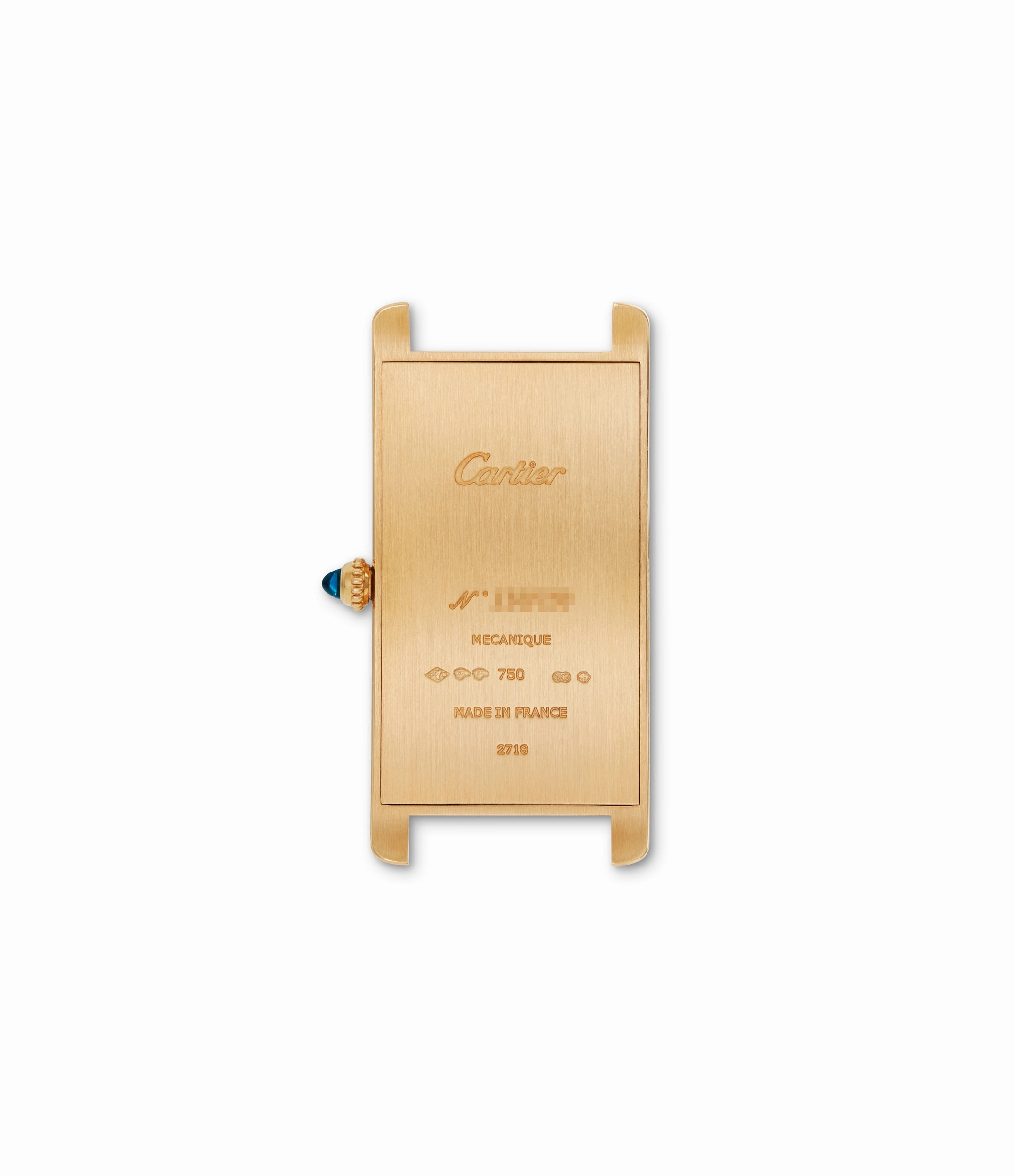 Tank Cintre | 2718 | Yellow Gold