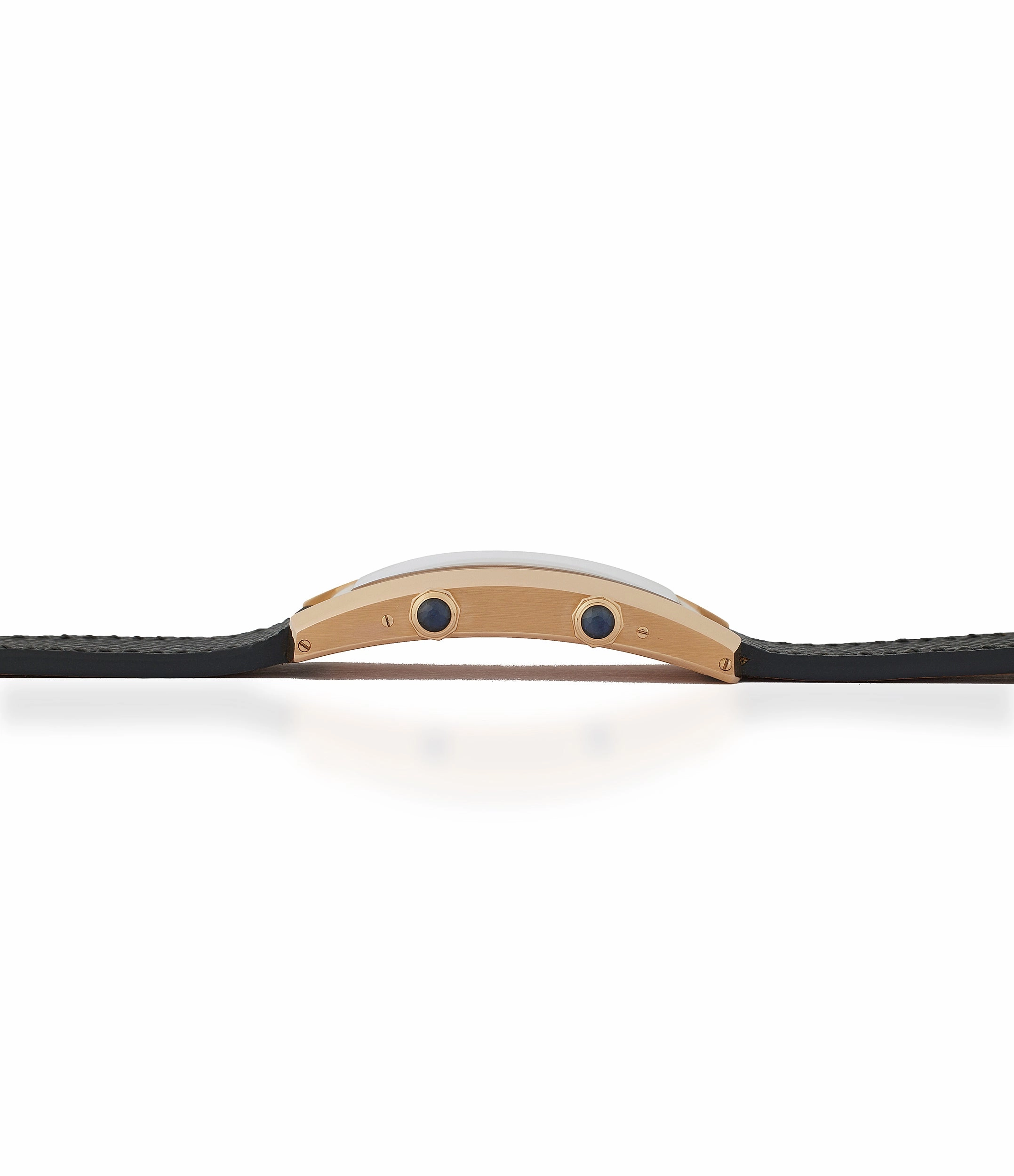 Tank Cintre | Dual Time | Rose Gold
