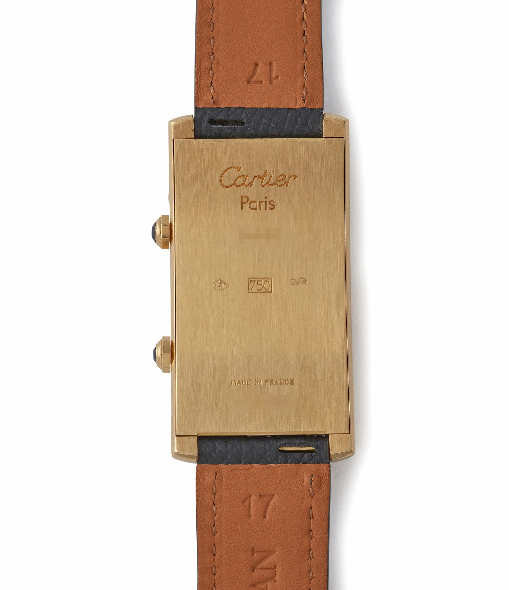 Tank Cintre | Dual-Time | Yellow Gold