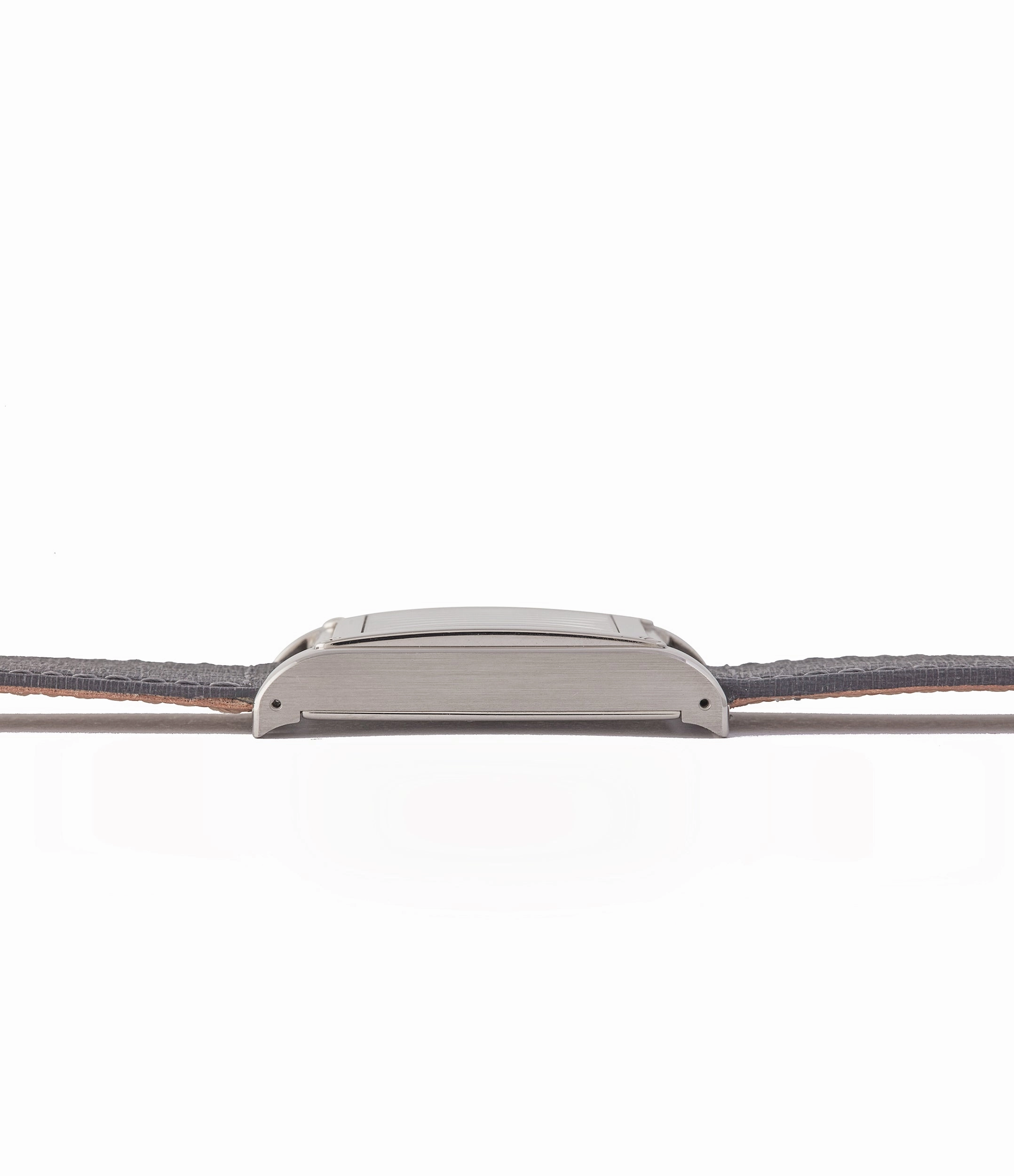 Tank  Vis | Dual-Time | White Gold