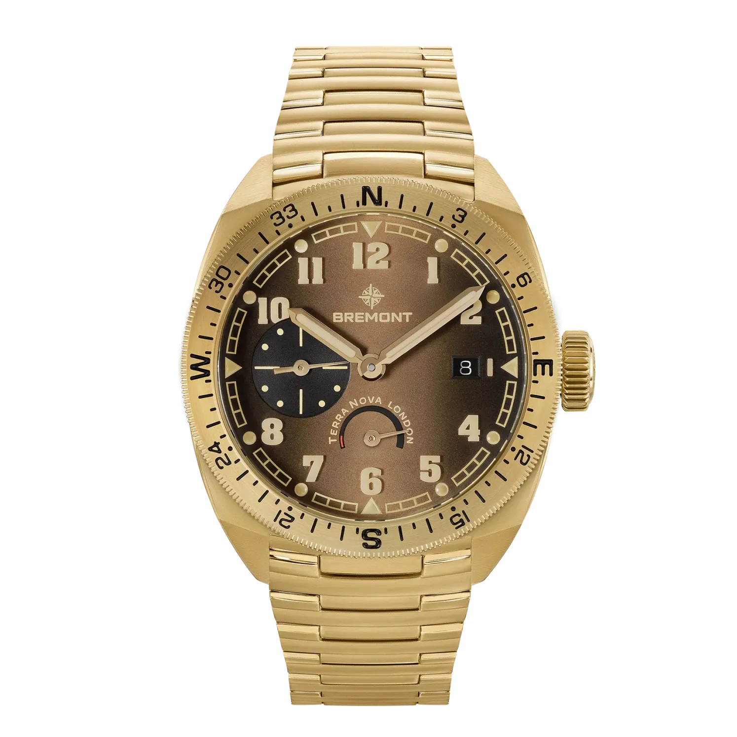 Terra Nova 40.5 Power Reserve Bronze