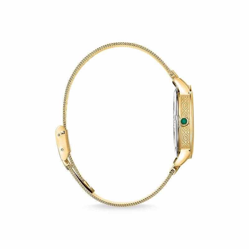 Thomas Sabo womens watch Garden Spirit malachite gold