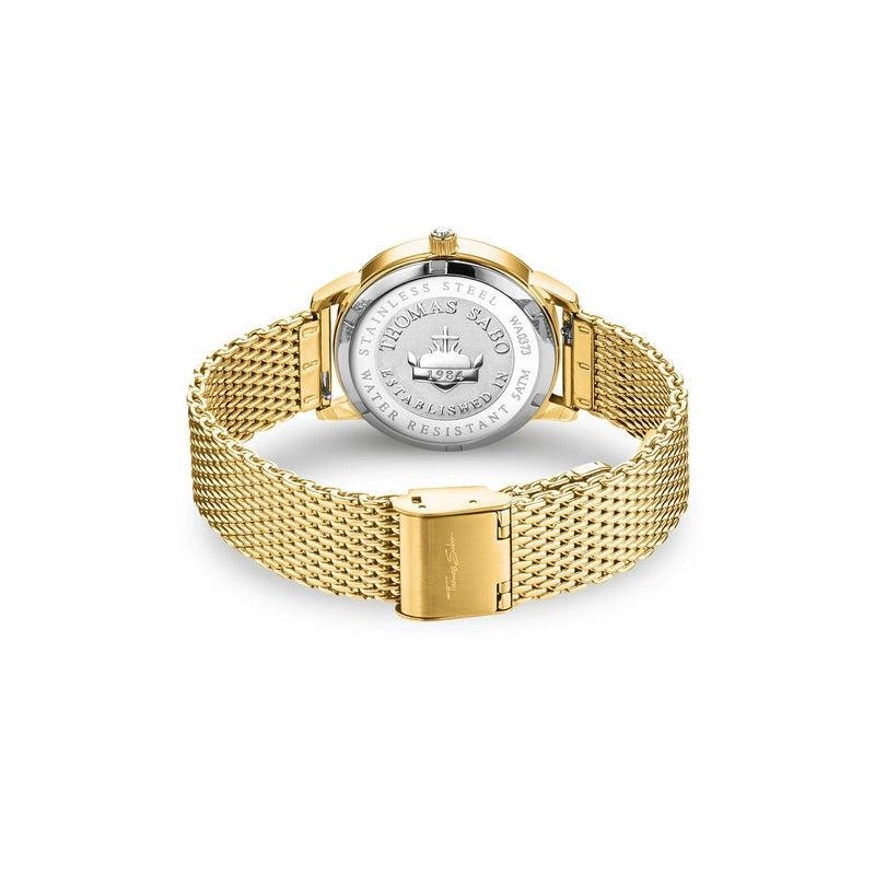 Thomas Sabo Womens watch Spirit Cosmos starry sky gold