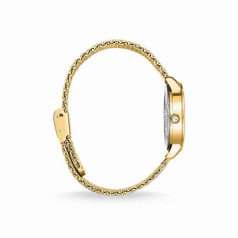 Thomas Sabo Womens watch Spirit Cosmos starry sky gold
