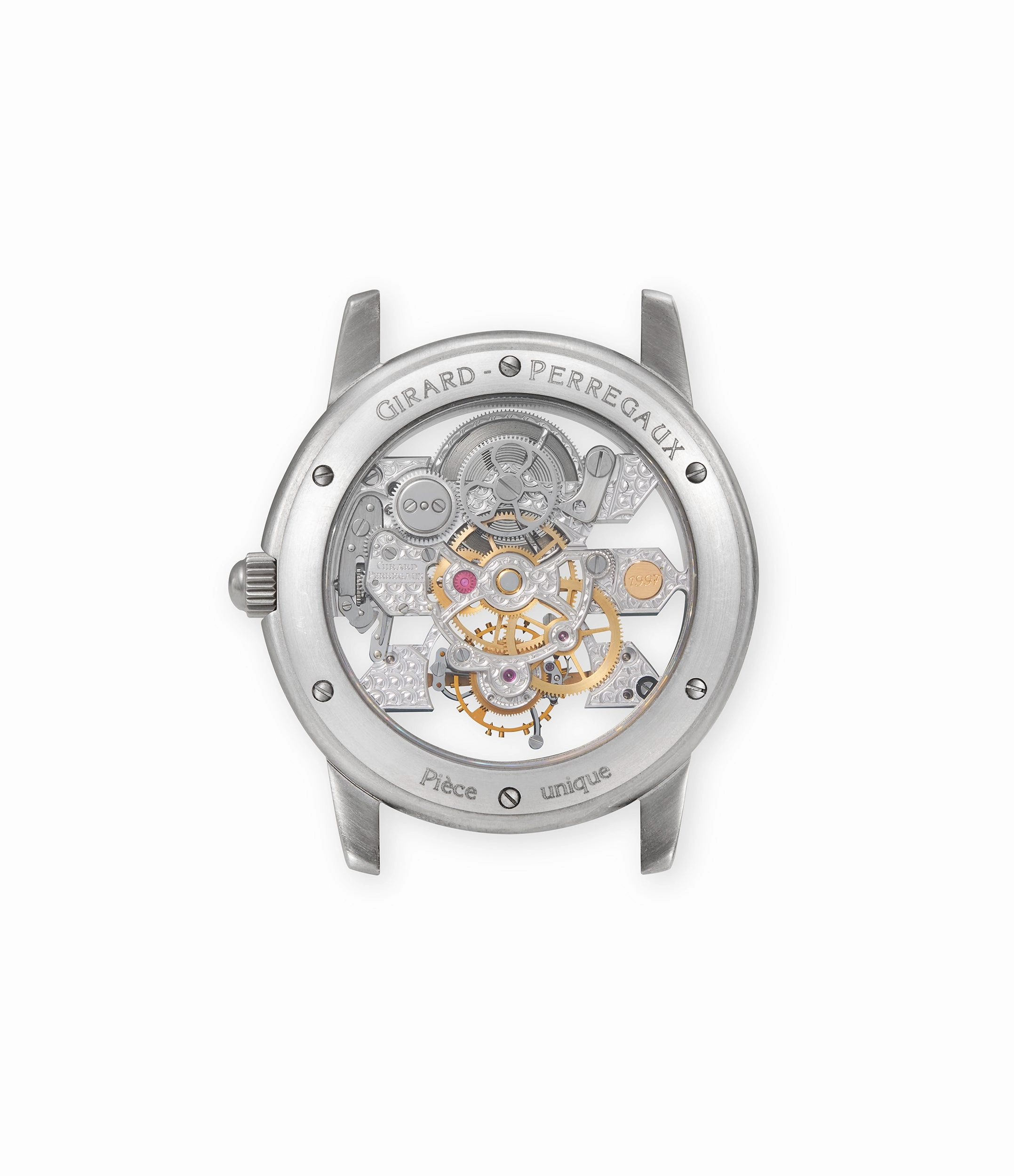 Three Bridges Tourbillon Skeleton, Unique Piece, Titanium