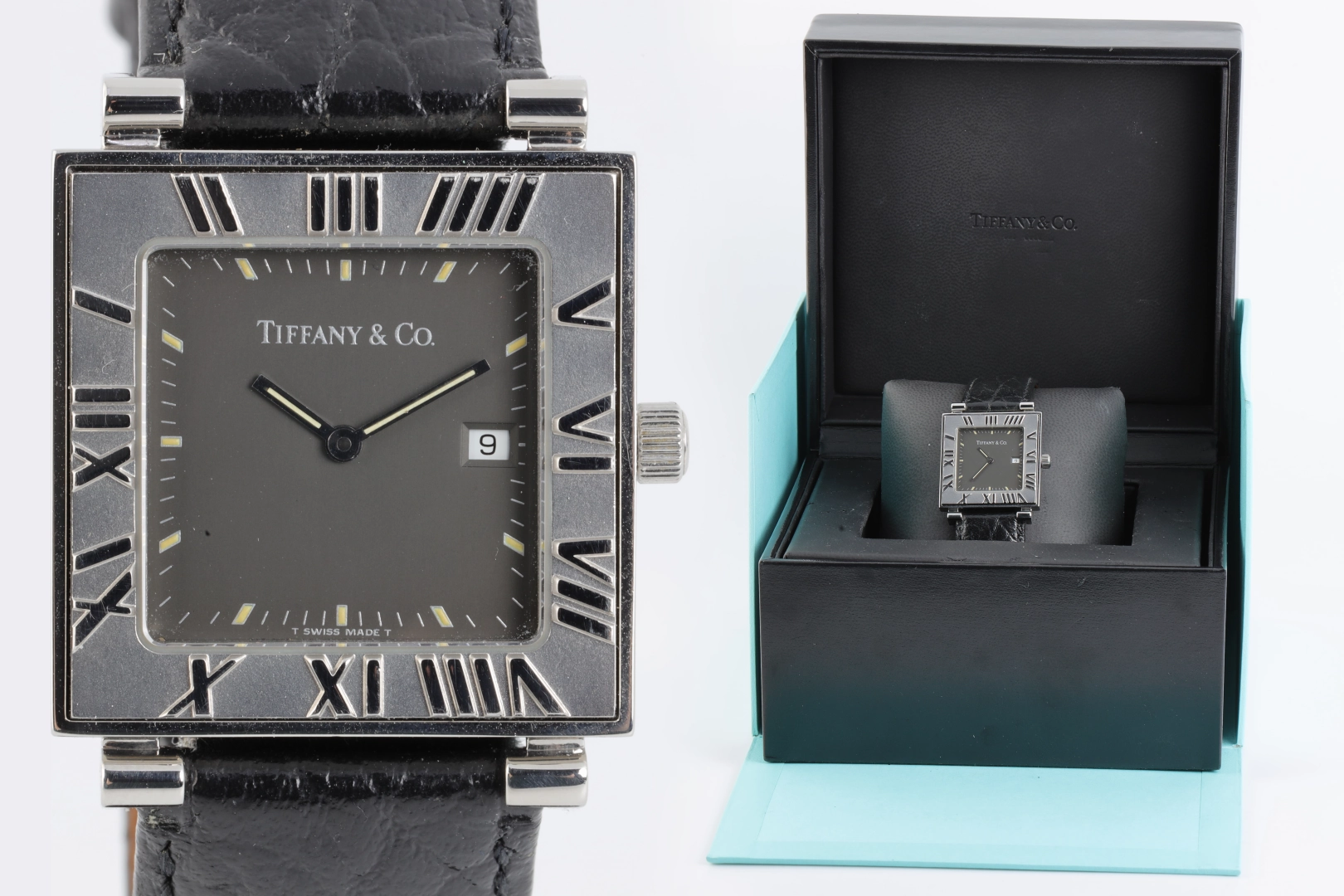 Tiffany & Co. Atlas Stainless Steel 28mm Ladies Watch