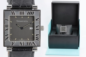Tiffany & Co. Atlas Stainless Steel 28mm Ladies Watch