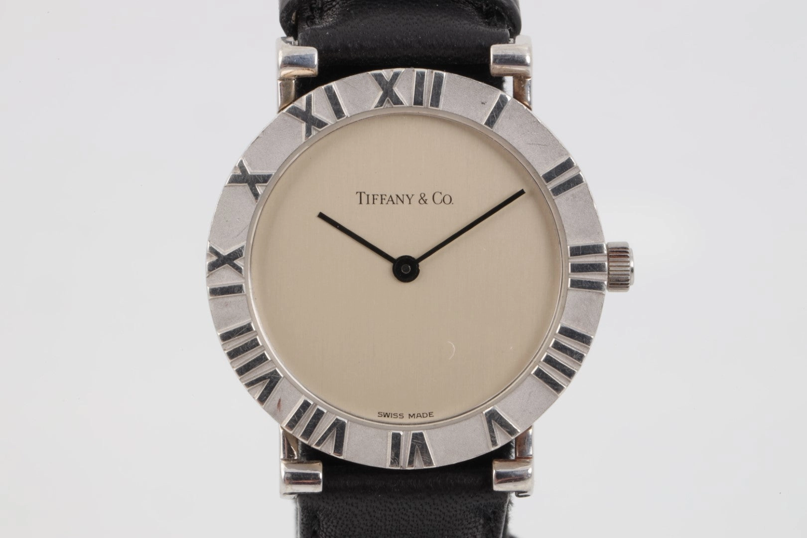 Tiffany & Co. Atlas Sterling Silver Ladies Watch 31mm