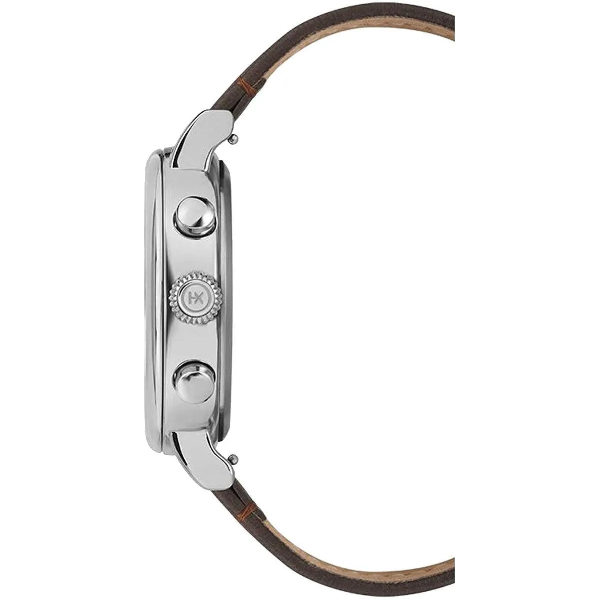 Timex Men's Chronograph Watch - Standard Cream Dial Leather Strap | TW2T21000VQ