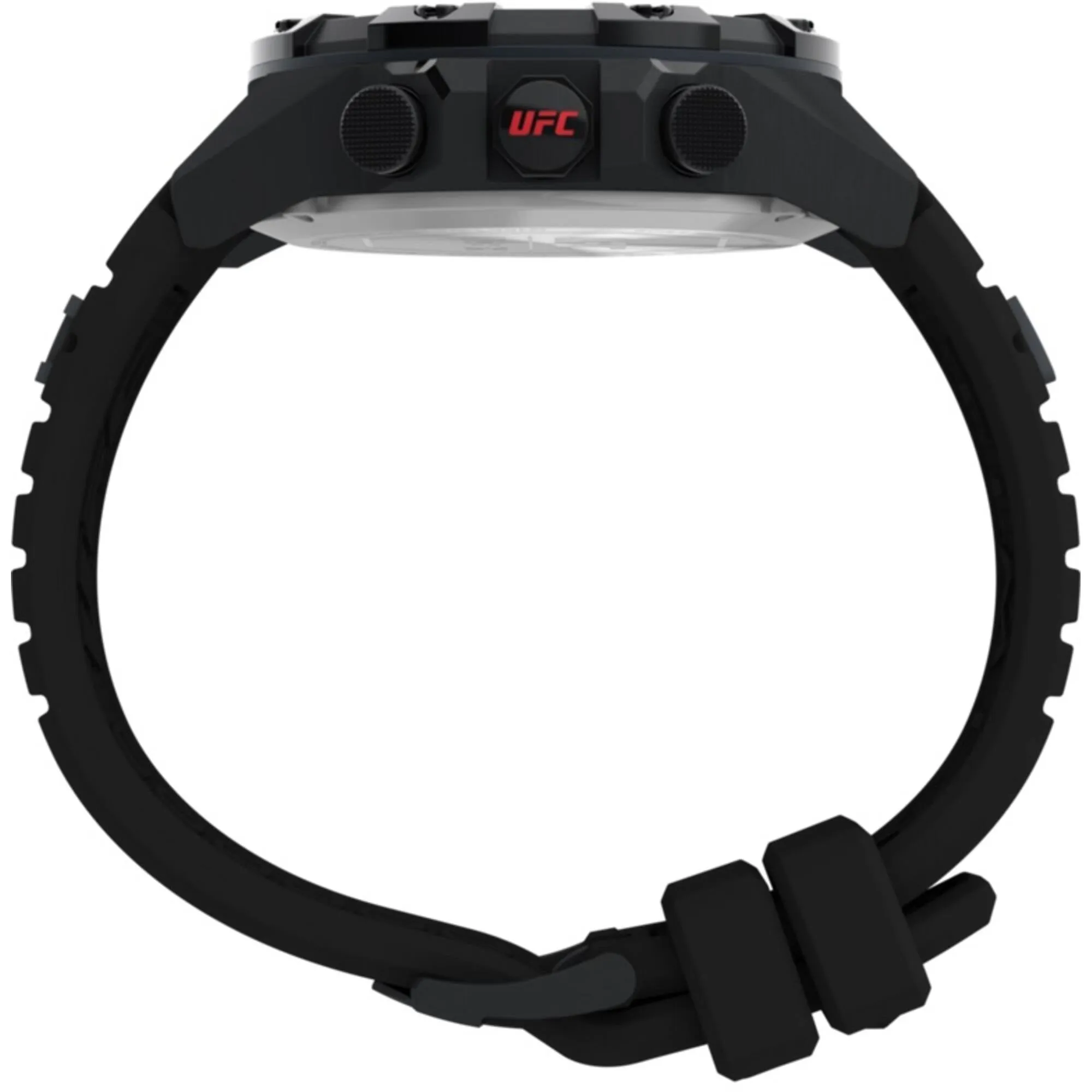 Timex Men's Digital Watch - UFC Kick Quartz Black Polyurethane Strap | TW2V87000