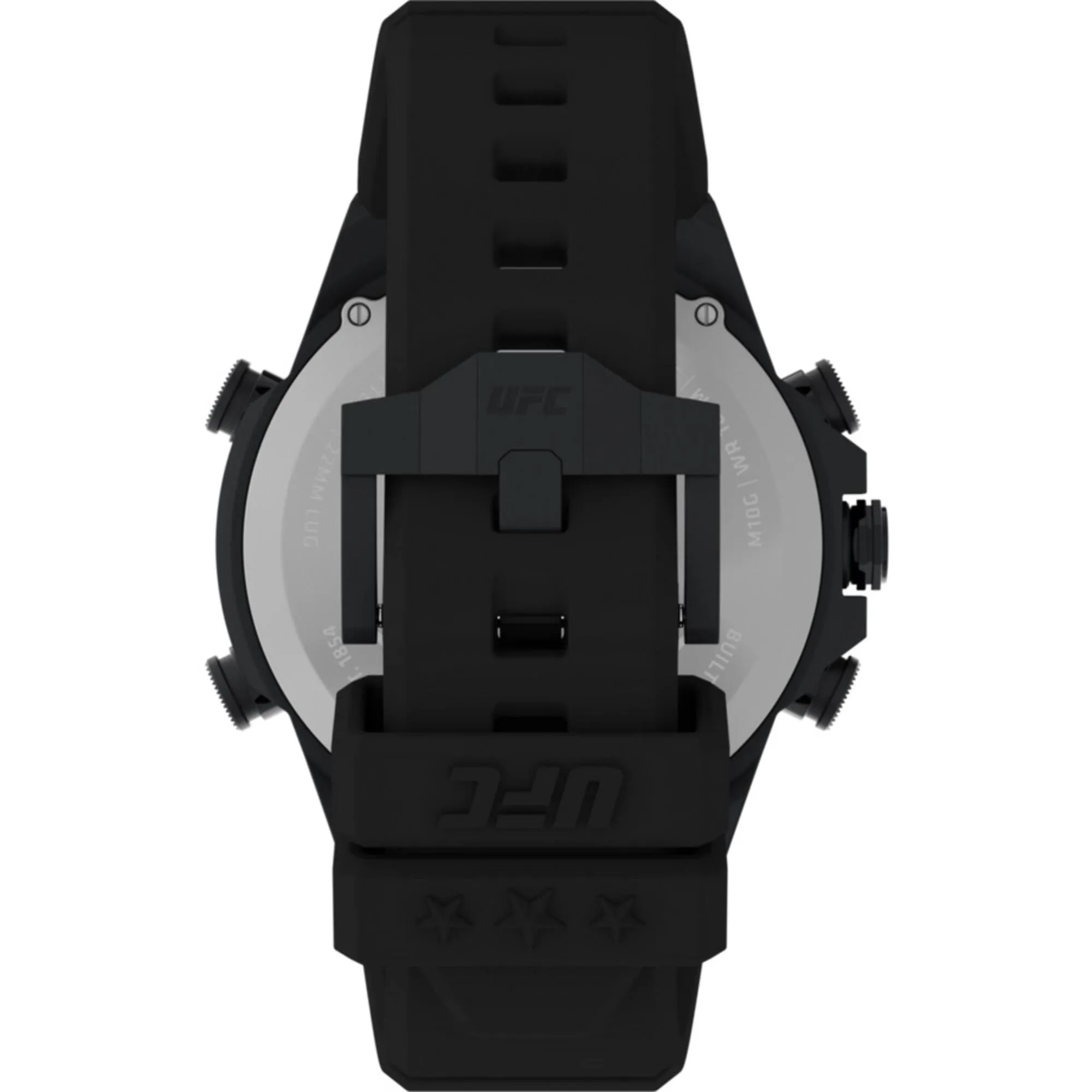 Timex Men's Digital Watch - UFC Kick Quartz Black Polyurethane Strap | TW2V87000