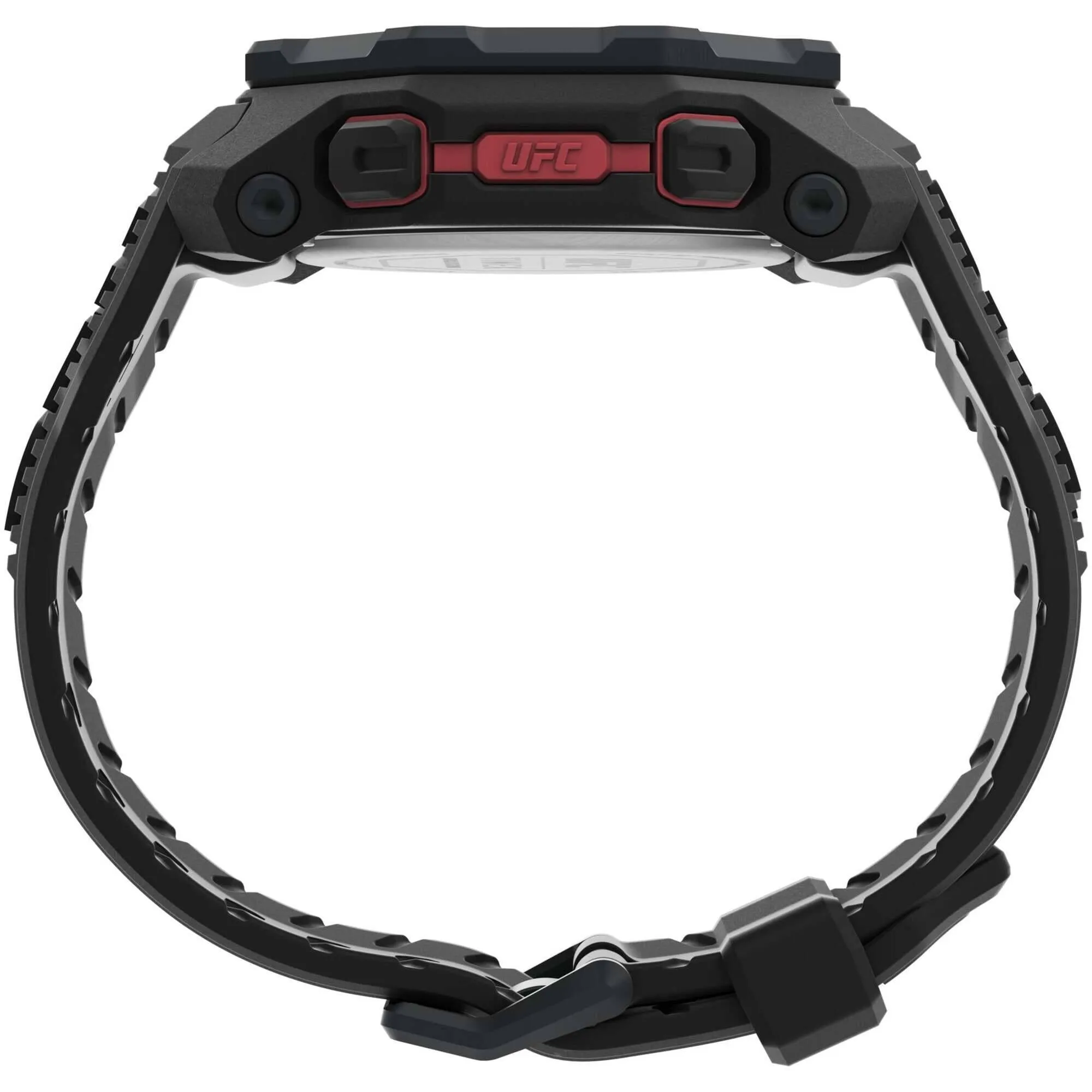 Timex Men's Digital Watch - UFC Strength Black Polyurethane Strap | TW2V88100