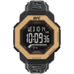 Timex Men's Watch - UFC Knockout Chrono Digital Dial Black Resin Strap | TW2V89000