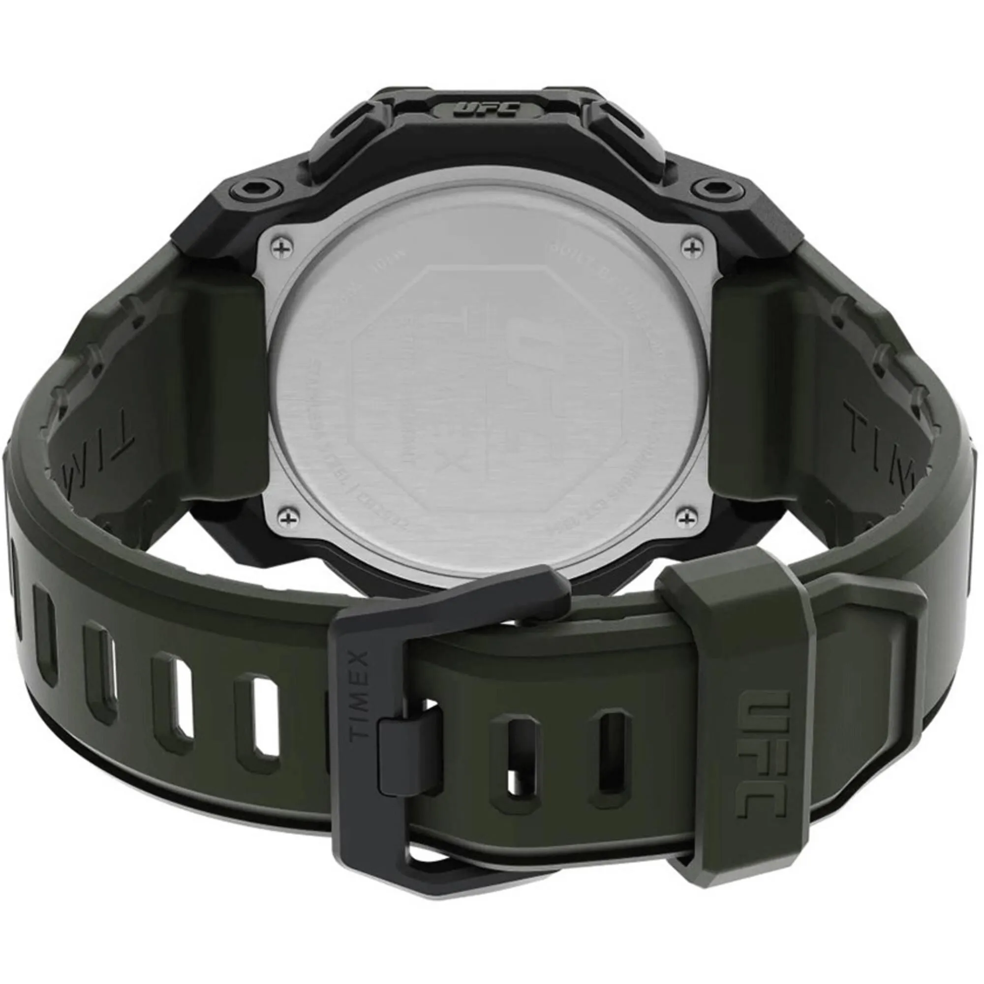 Timex Men's Watch - UFC Knockout Chrono Digital Dial Green Resin Strap | TW2V88300