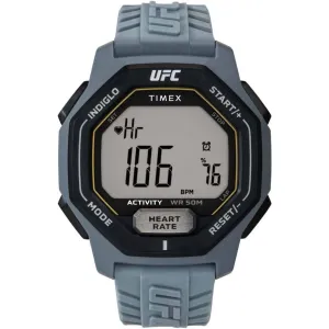 Timex Men's Watch - UFC Spark Heart Rate Grey Digital Dial Resin Strap | TW2V83900
