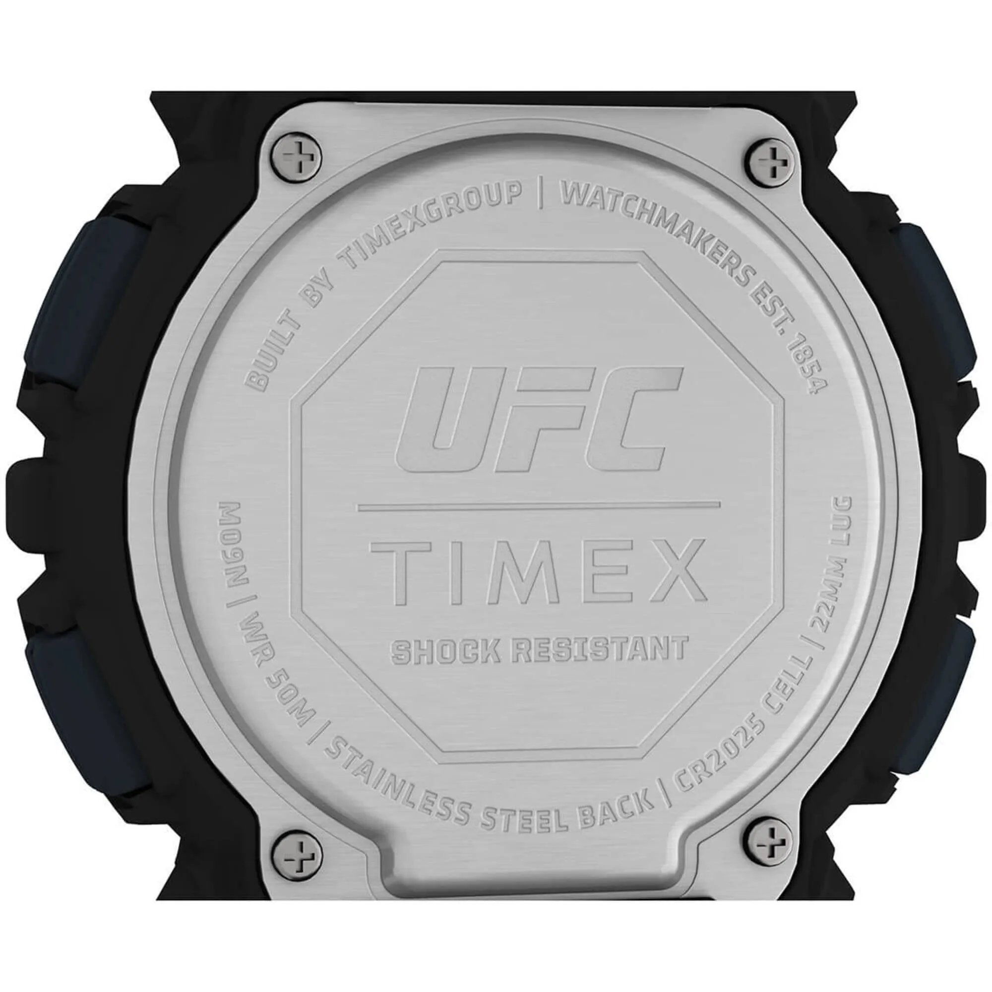 Timex Men's Watch - UFC Striker Chronograph Black Digital Dial Strap | TW5M53400