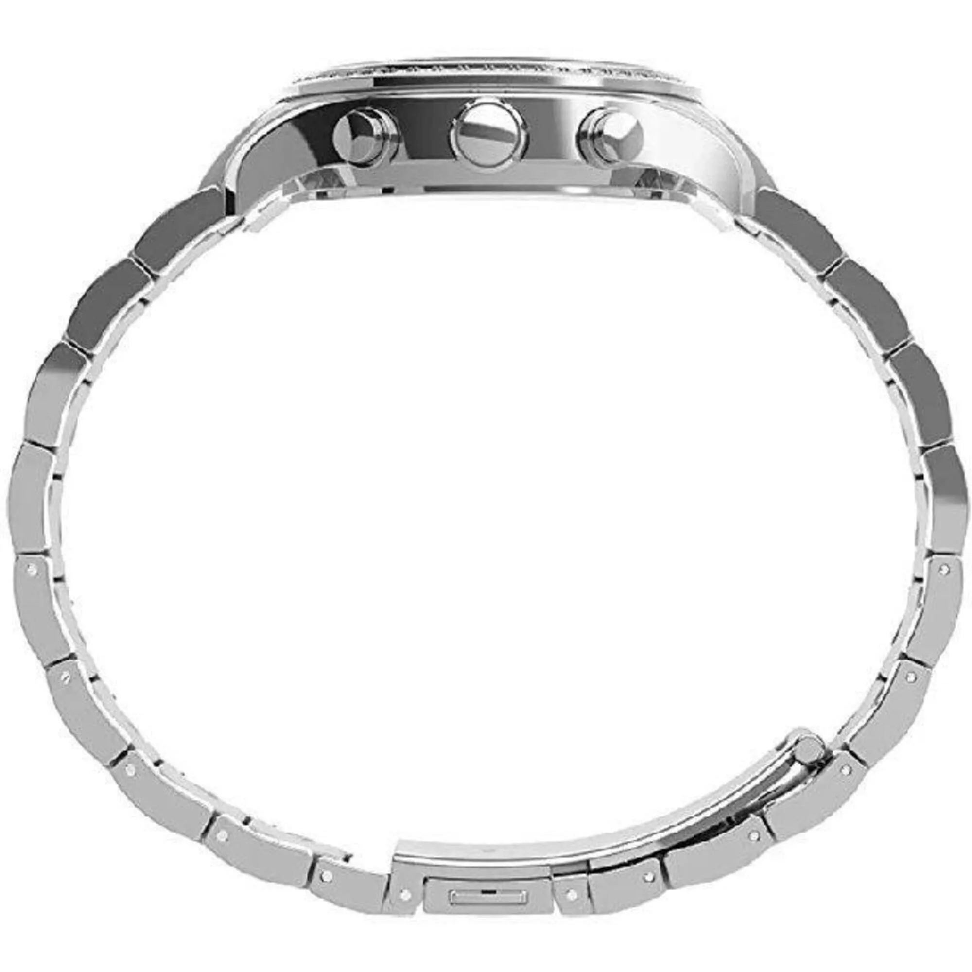 Timex Women's Watch - Chronograph Silver Dial Stainless Steel Bracelet | TW2V57600