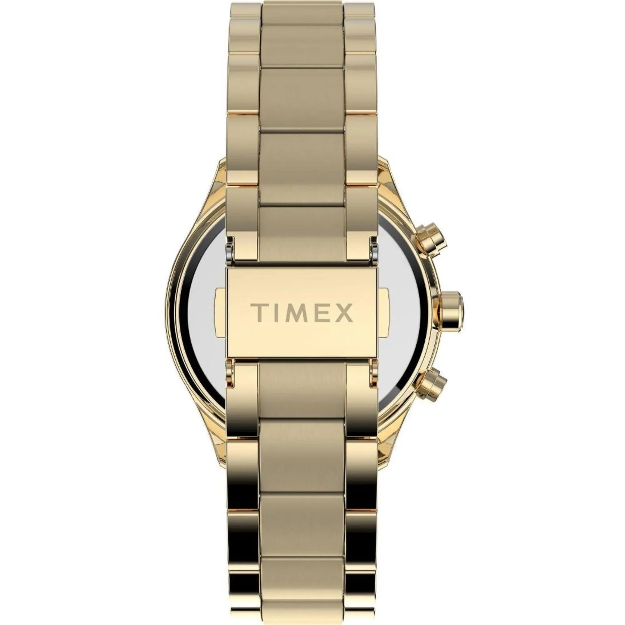 Timex Women's Watch - Chronograph Yellow Gold Stainless Steel Bracelet | TW2V57800