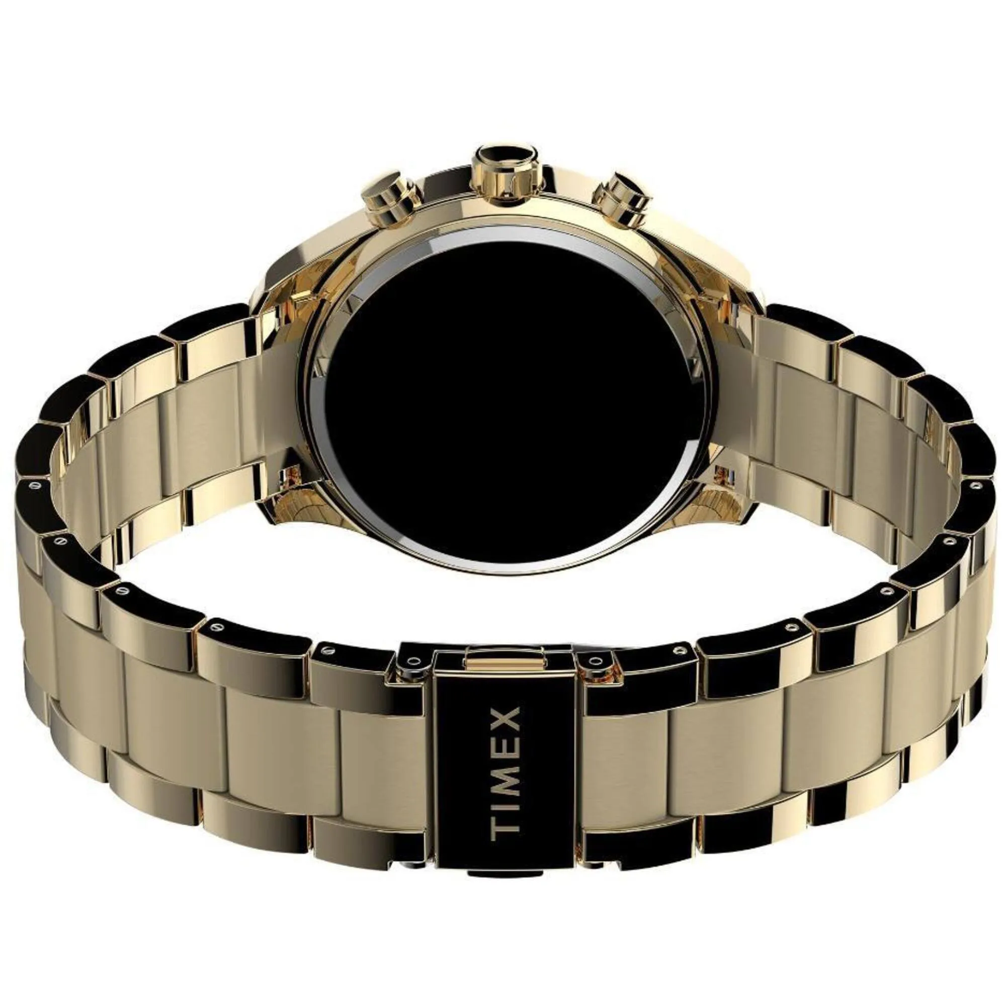 Timex Women's Watch - Chronograph Yellow Gold Stainless Steel Bracelet | TW2V57800