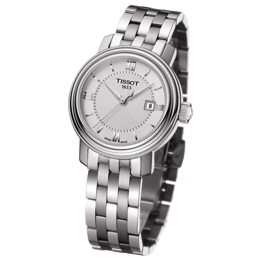 Tissot Bridgeport Lady 29mm Silver Dial Quartz Watch T0970101103800