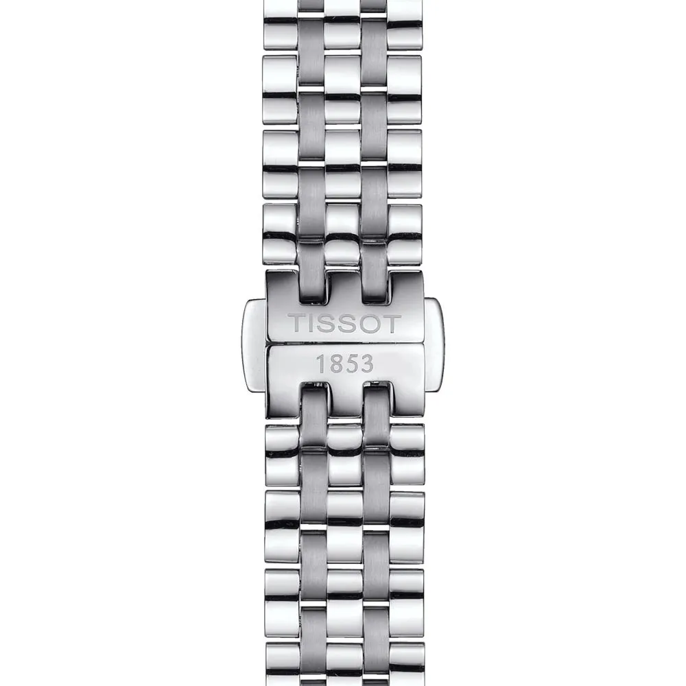 Tissot Carson Premium Lady 30mm Silver Dial Diamond Automatic Watch T1222071103600