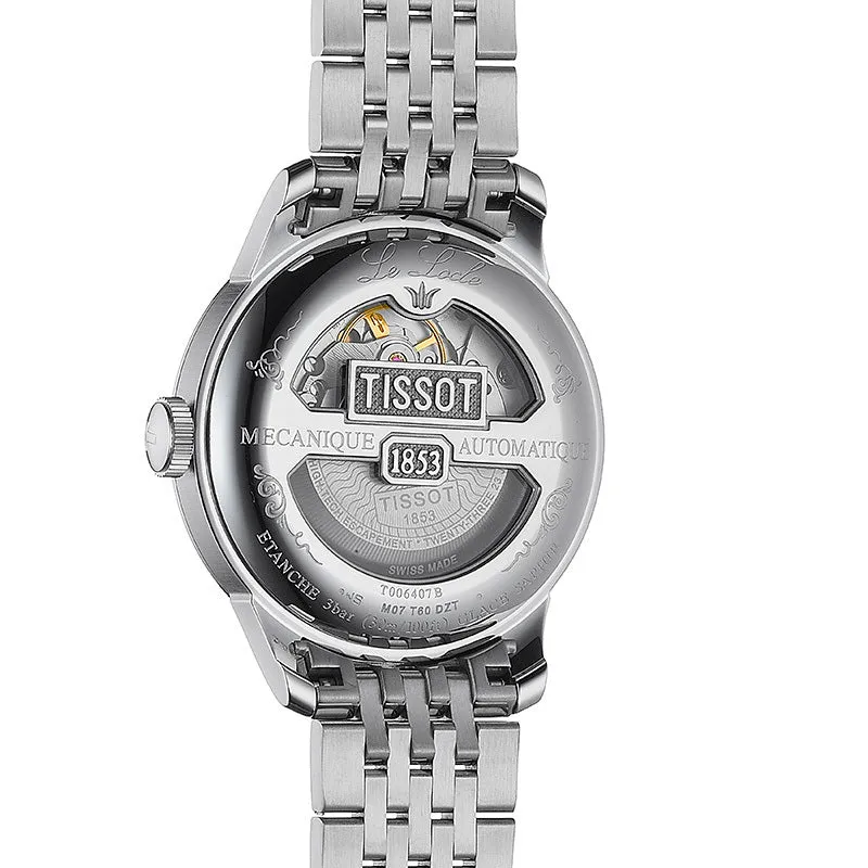 Tissot Le Locle Powermatic 80 Black Dial 39.3mm Automatic Gents Watch T0064071105300