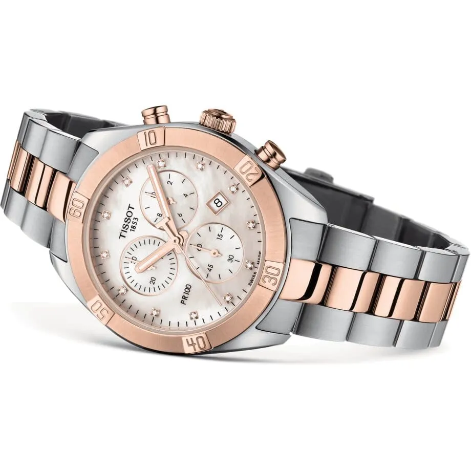 TISSOT PR 100 SPORT CHIC CHRONOGRAPH T101.917.22.116.00
