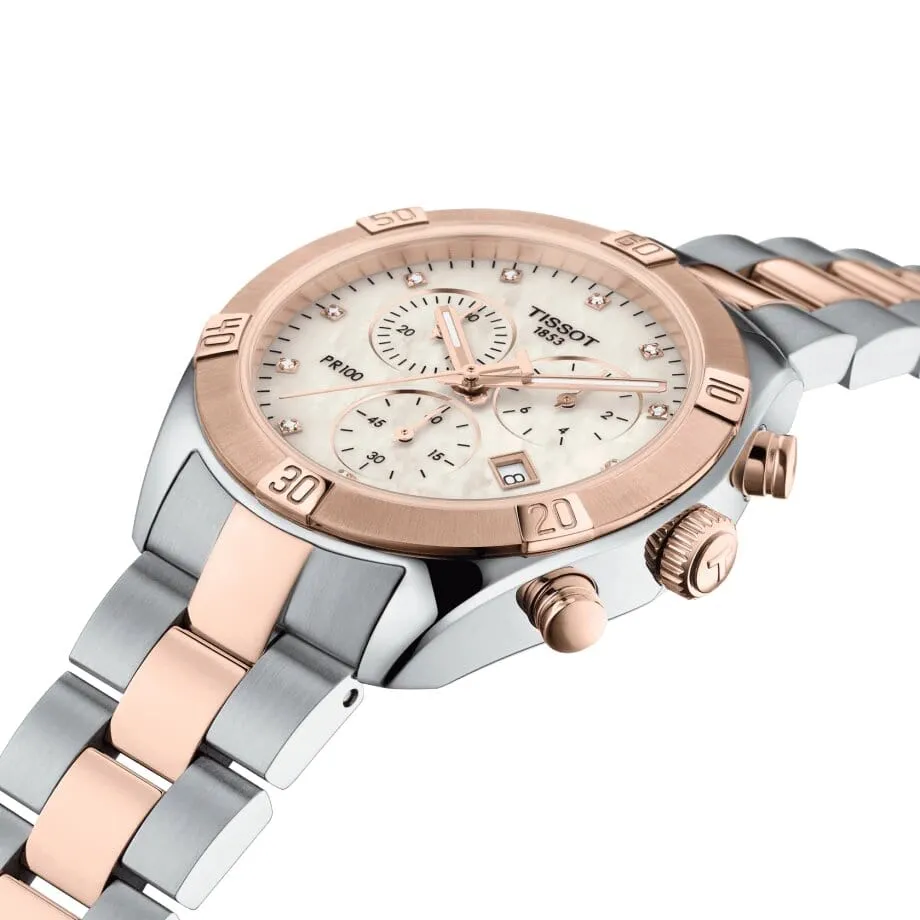 TISSOT PR 100 SPORT CHIC CHRONOGRAPH T101.917.22.116.00