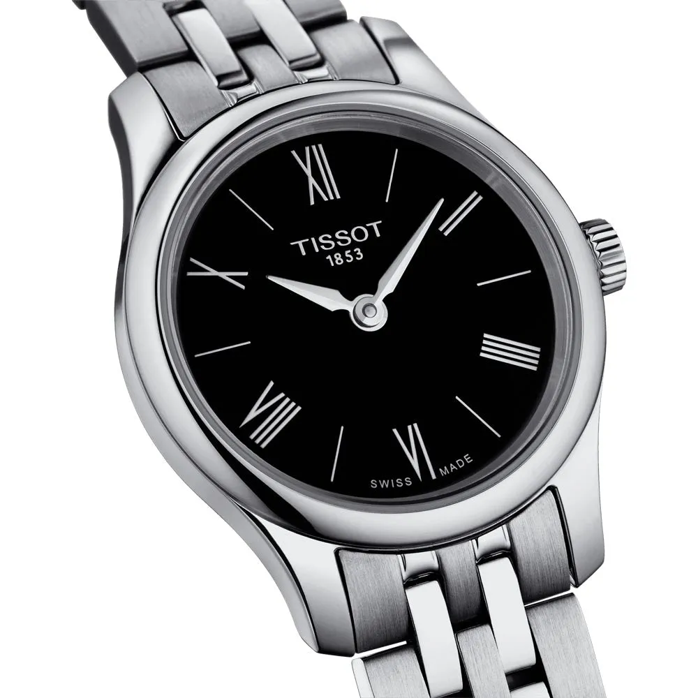 Tissot Tradition 5.5 Lady 25mm Black Dial Quartz Watch T0630091105800