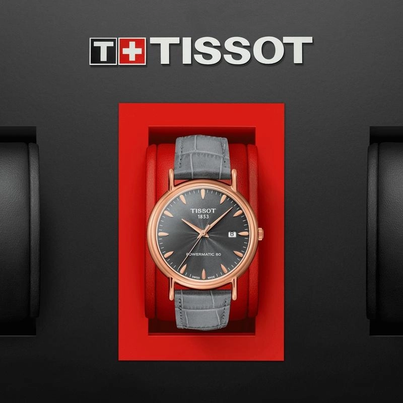 Tissot Carson Powermatic 80 18K Gold Watch T907.407.76.081.00