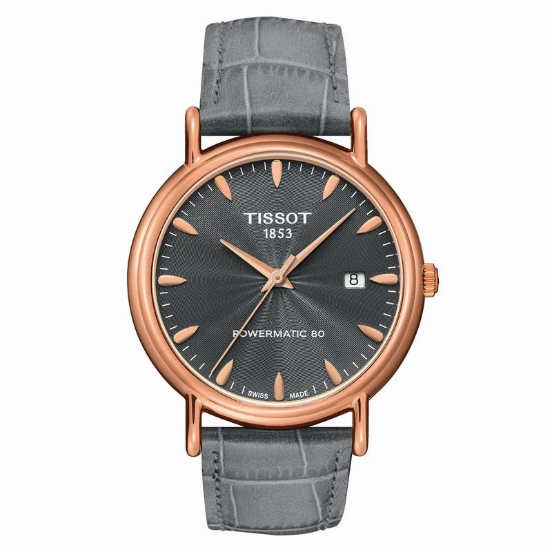 Tissot Carson Powermatic 80 18K Gold Watch T907.407.76.081.00