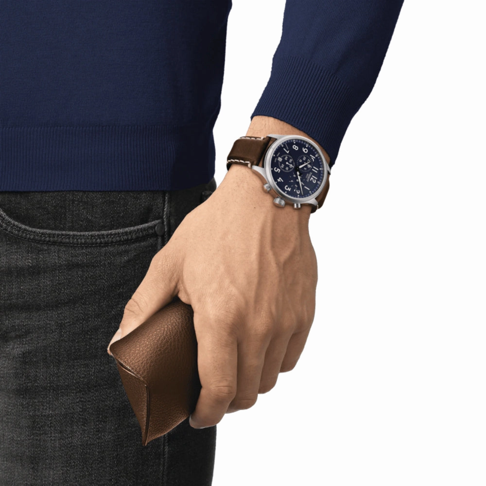 Tissot Chrono XL Vintage 45mm Quartz Watch