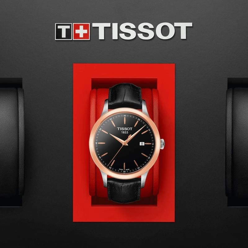 Tissot Classic Gent 18K Gold Watch T912.410.46.051.00