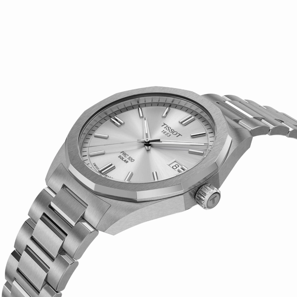 Tissot PRC 100 Solar Quartz 39mm Watch