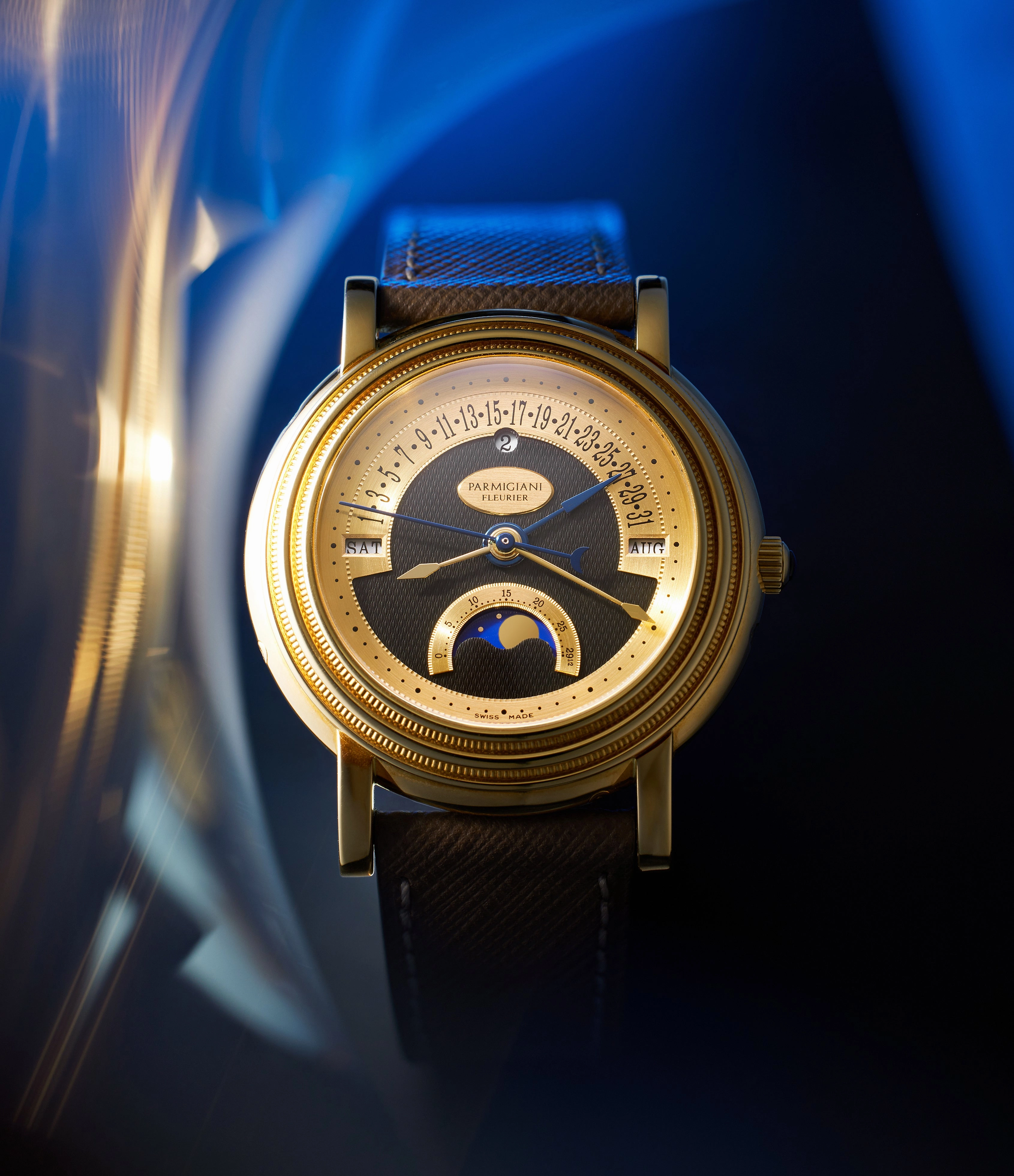 Toric Retrograde Perpetual Calendar | Yellow Gold