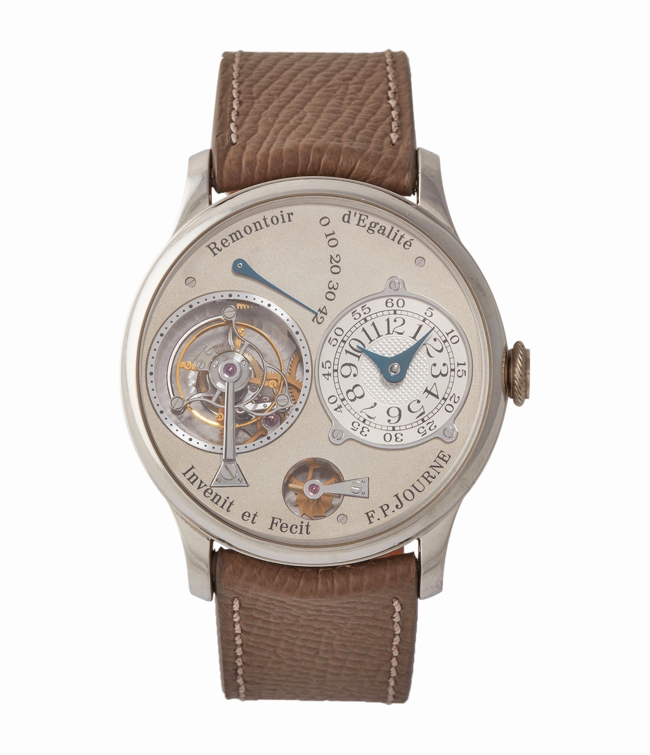 Tourbillon | Brass Movement | 38mm | Platinum